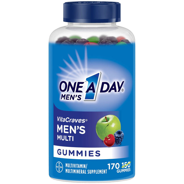 One A Day Men's Gummy Multivitamin for Men; 170 Count EasyOptionXY LLC