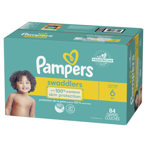 Pampers Swaddlers Diapers Enormous Pack Size 6, 84 Count EasyOptionXY LLC