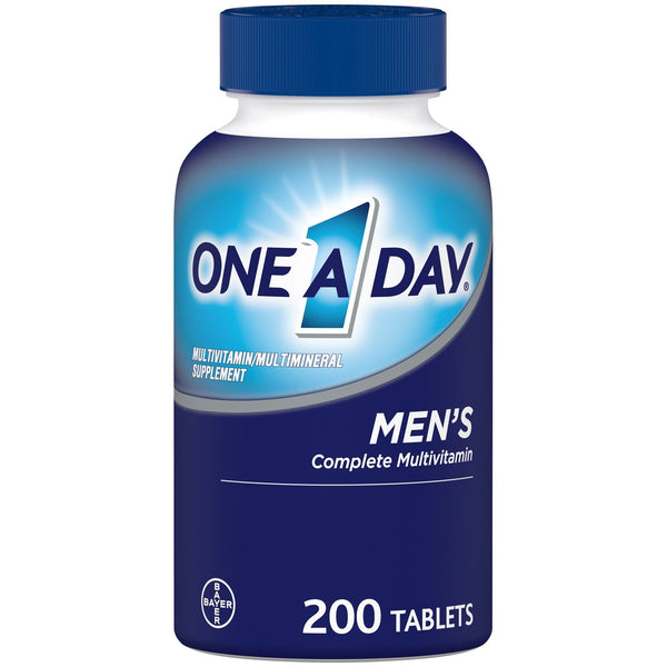 One A Day Men's Multivitamin Tablets for Men; 200 Count EasyOptionXY LLC