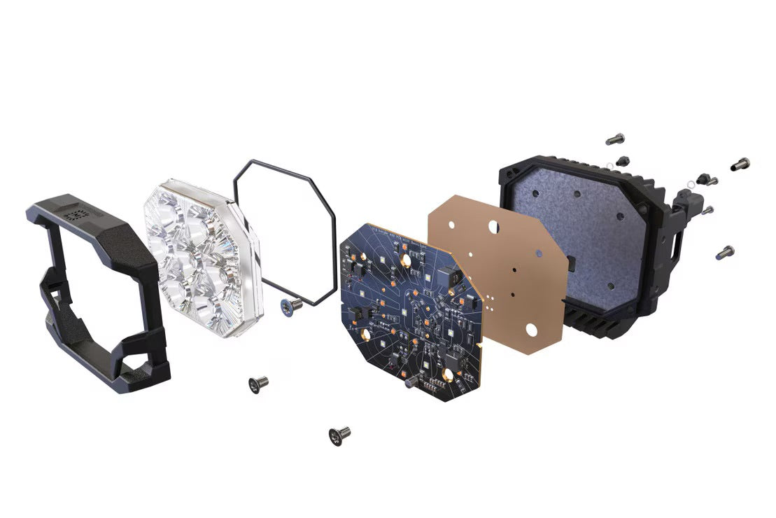 Morimoto BigBanger LED Pods: NCS Spot Beam
