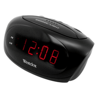 70044A Black Super Loud Electric Digital Alarm Clock with 0.6" Red LED Display EasyOptionXY LLC
