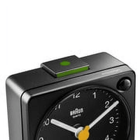 Braun BC02XB: Sleek Black Travel Alarm Clock with Snooze, Light, and Quiet Quartz Movement EasyOptionXY LLC