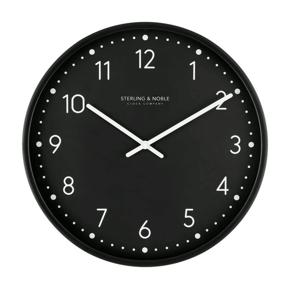 Mainstays 15.5" Black Round Indoor Analog Wall Clock EasyOptionXY LLC