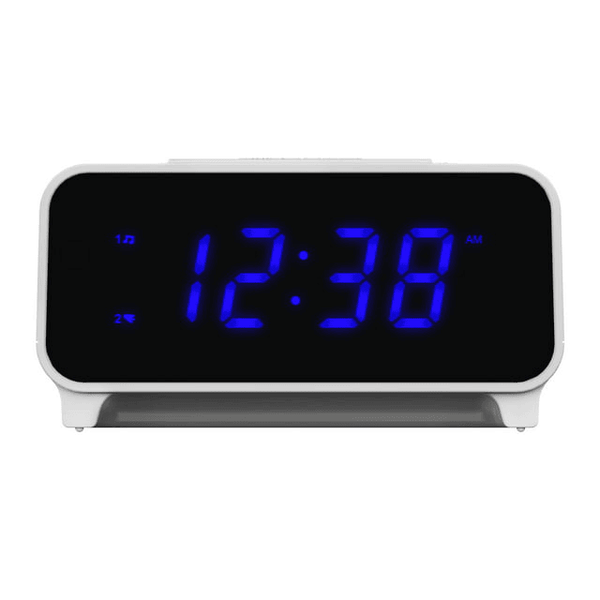 Emerson Smartset PLL AM/FM Dual Alarm Clock Radio with 0.9" Blue LED Display and LED D¨¦cor, CKS1500 EasyOptionXY LLC