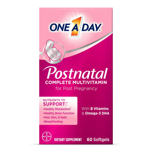 One A Day Postnatal Multivitamin for Women; Softgels; 60 Count EasyOptionXY LLC
