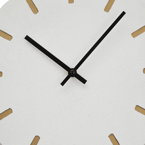 DecMode 27" x 15" Gold Metal 2 Shelf Wall Clock EasyOptionXY LLC