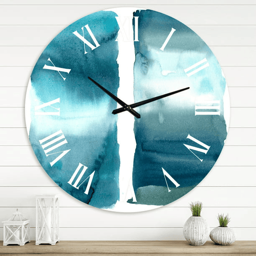 Designart 1 in Modern,Contemporary Wall Clock(Size 36" x 36") EasyOptionXY LLC