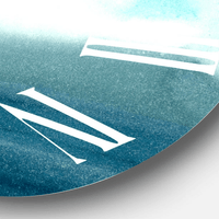 Designart 1 in Modern,Contemporary Wall Clock(Size 36" x 36") EasyOptionXY LLC