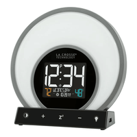 La Crosse Technology Soluna Black Digital Light Wake Up Alarm Clock with USB, C79141 EasyOptionXY LLC
