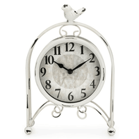 Westclox Vintage Style Analog QA Metal Bird Table Clock - Stylish and Unique EasyOptionXY LLC
