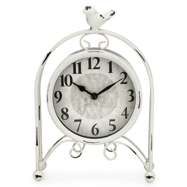 Westclox Vintage Style Analog QA Metal Bird Table Clock - Stylish and Unique EasyOptionXY LLC