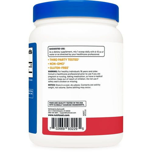 Nutricost L-Citrulline Malate 2:1 Powder 600 Grams (Strawberry Kiwi)- Pre-Workout Supplement EasyOptionXY LLC