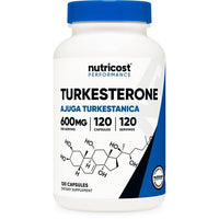 Nutricost Turkesterone Dietary Supplement 600mg, 120 Capsules, Vegetarian, Non-GMO & Gluten Free EasyOptionXY LLC