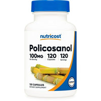 Nutricost Policosanol 100mg, 120 Capsules - Gluten Free, Non-GMO Supplement EasyOptionXY LLC