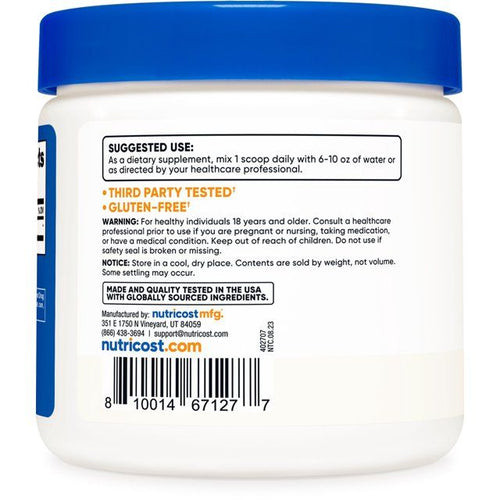 Nutricost L-Carnosine Powder 100 Grams (200 Servings) - Non-GMO Supplement EasyOptionXY LLC
