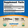 Nutricost Chaga Mushroom Capsules 1000mg, 75 Servings, 150 Capsules- Supplement EasyOptionXY LLC
