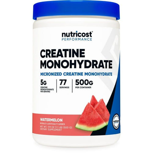 Nutricost Creatine Monohydrate Powder (Watermelon, 500 Gram) - Micronized Creatine Supplement - Vegan, Non-GMO, Gluten EasyOptionXY LLC