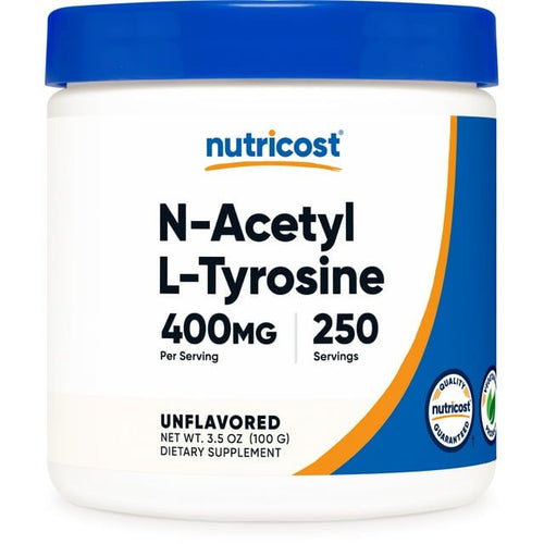 Nutricost N-Acetyl L-Tyrosine (NALT) Supplement Powder 100 Grams EasyOptionXY LLC