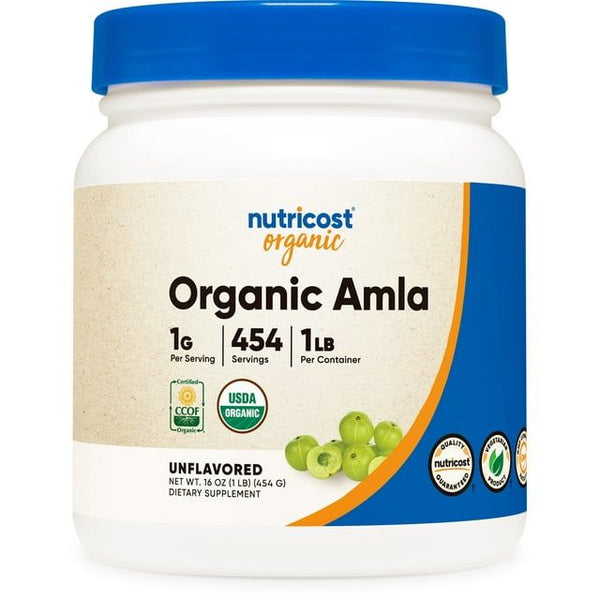 Nutricost Organic Amla Powder 1LB - Gluten Free, Non-GMO Supplement EasyOptionXY LLC