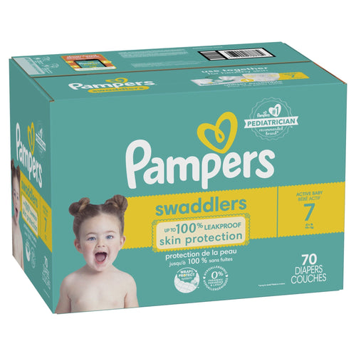 Pampers Swaddlers Diapers Enormous Pack Size 7, 70 Count EasyOptionXY LLC