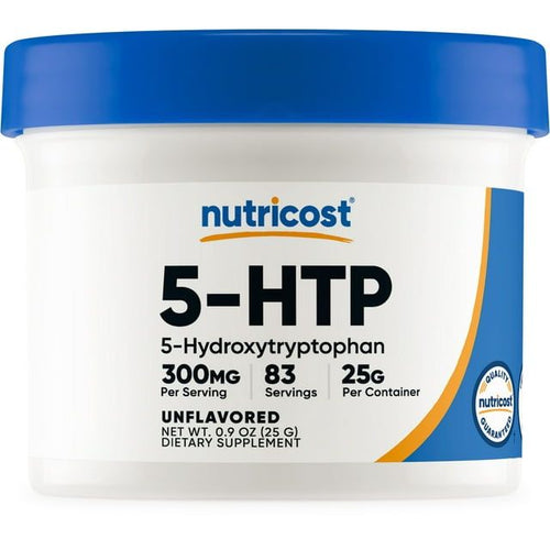 Nutricost 5-HTP Powder Mix 25 Grams (300mg Per Serving) - Non-GMO Supplement EasyOptionXY LLC