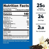 Nutricost Grass-Fed Whey Protein Concentrate Powder (Vanilla) 2LBS EasyOptionXY LLC