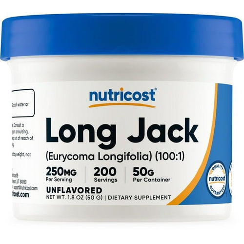 Nutricost Long Jack (Eurycoma Longifolia) 100:1 Extract Supplement Powder, 50 Grams EasyOptionXY LLC