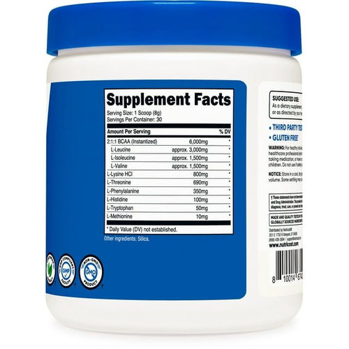 Nutricost EAA Powder 30 Servings (Unflavored) - Essential Amino Acids Supplement EasyOptionXY LLC