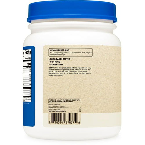 Nutricost Organic Whey Protein Powder (Unflavored) 1LB - Non-GMO EasyOptionXY LLC
