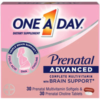 One A Day Advanced Prenatal Multivitamin with Choline; 30+30 Count EasyOptionXY LLC