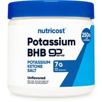 Nutricost Potassium BHB Salts, Exogenous Ketone Supplement (250 Grams) EasyOptionXY LLC