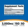 Nutricost MCT Oil Softgels Supplement 3000mg Per Serving, 50 Servings, 150 Softgels EasyOptionXY LLC