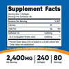 Nutricost CLA (Conjugated Linoleic Acid) Supplement 800mg, 240 Soft Gels EasyOptionXY LLC