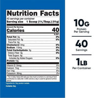 Nutricost Soy Protein Powder, 1 lb Unflavored - Vegetarian, Non-GMO & Gluten Free EasyOptionXY LLC