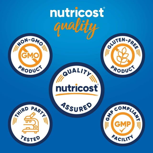 Nutricost L-Arginine L-Citrulline Complex 750mg, 240 Capsules - Non-GMO Supplement EasyOptionXY LLC