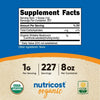 Nutricost Organic Shiitake Mushroom Powder 8oz - 100% Organic Certified Supplement EasyOptionXY LLC