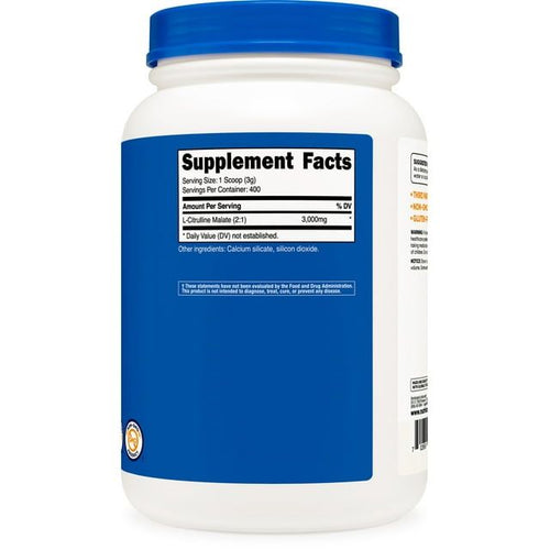 Nutricost L-Citrulline Malate Supplement Powder (2:1) 1.2KG EasyOptionXY LLC