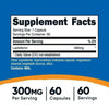 Nutricost Lactoferrin Capsules (60 Servings, 300mg) Third-Party Tested, Gluten-Free, Vegetarian, GMP Compliant, Non-GMO Supplement EasyOptionXY LLC