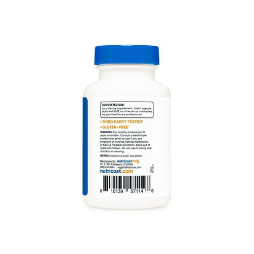 Nutricost Lactoferrin Capsules (60 Servings, 300mg) Third-Party Tested, Gluten-Free, Vegetarian, GMP Compliant, Non-GMO Supplement EasyOptionXY LLC