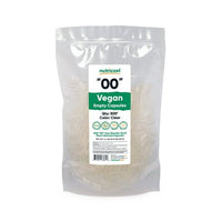 Nutricost Vegan Empty Capsules Size 00 - Clear Empty Plant-Based Capsules (500 ct) - Kosher, Halal, Non-GMO, Soy Free, Gluten-Free, Vegetarian EasyOptionXY LLC