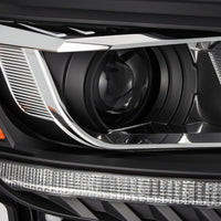 AlphaRex 19-23 Ford Ranger LUXX-Series LED Projector Headlights Black OffRoadUSA.com