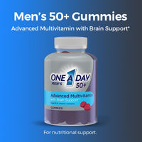 One A Day Men's 50+ Gummies Multivitamin w/ Immunity and Brain Support; 110 Count EasyOptionXY LLC