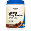 Nutricost Organic Whey Protein Powder (Chocolate) 1LB - Non-GMO EasyOptionXY LLC