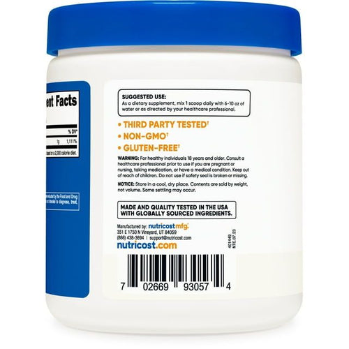 Nutricost Vitamin C Supplement Powder (Pure Ascorbic Acid Powder) .5 lb (8oz) EasyOptionXY LLC