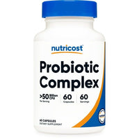 Nutricost Probiotic Complex - 50 Billion CFU, 60 Capsules - Probiotic Supplement (Unisex) EasyOptionXY LLC