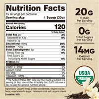 Nutricost Organic Whey Protein Powder (Vanilla) 1LB - Non-GMO EasyOptionXY LLC