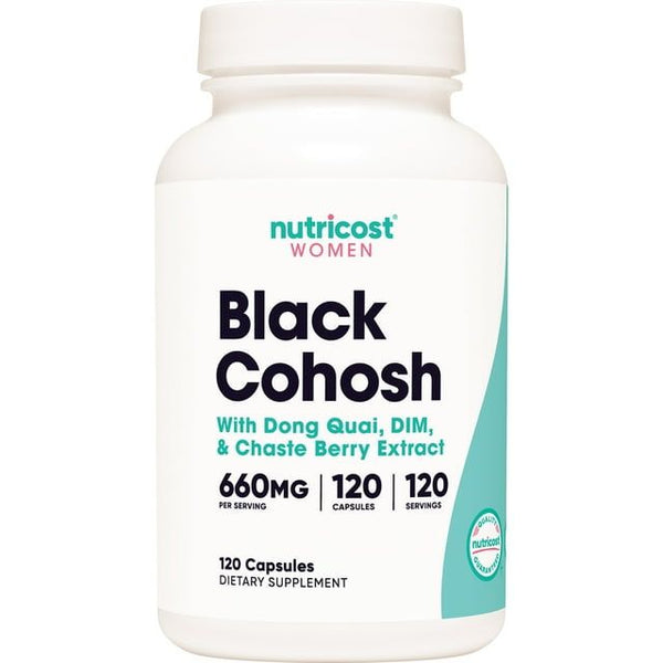 Nutricost Black Cohosh for Women Supplement 660mg, 120 Capsules - Non-GMO EasyOptionXY LLC