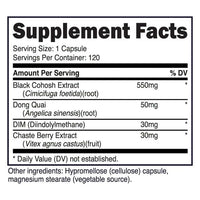 Nutricost Black Cohosh for Women Supplement 660mg, 120 Capsules - Non-GMO EasyOptionXY LLC