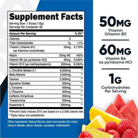 Nutricost Pre-X Xtreme Pre-Workout Complex Powder, Fruit Punch, 60 Servings, Vegetarian, Non-GMO and Gluten Free EasyOptionXY LLC