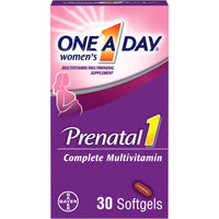 One A Day Women's Prenatal Multivitamin with Folic Acid; DHA and Iron; 30 Count EasyOptionXY LLC